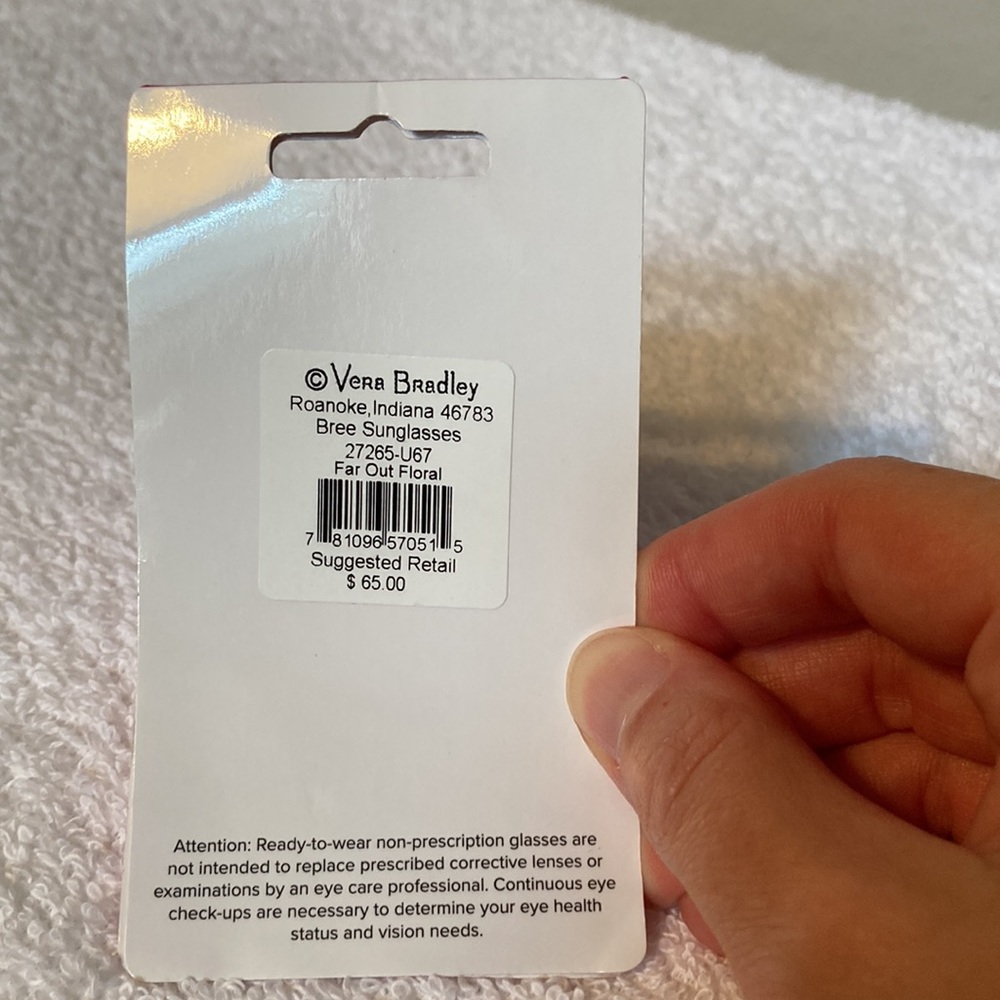 ThredUP: Vera Bradley Bree Sunglasses & Eyeglasses Case in Far Out Floral - Picture 15 of 15